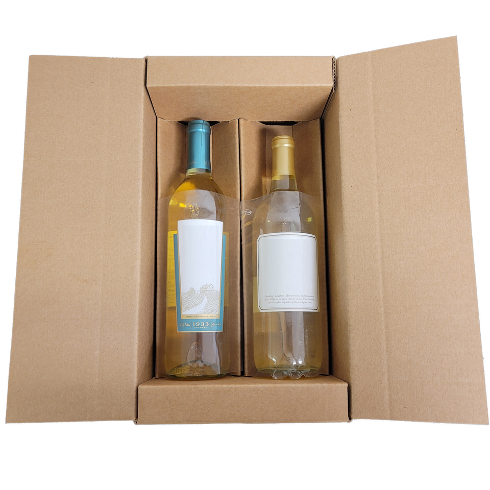 Double Bottle - Biodegradable Film Retention Pack (5-Pack Bundle with Boxes)