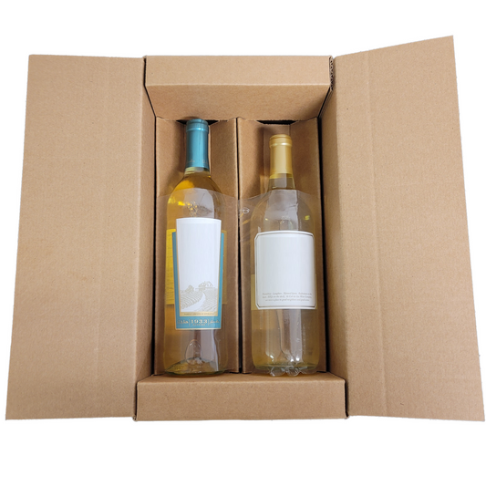 Double Bottle - Biodegradable Film Retention Pack (5-Pack Bundle with Boxes)